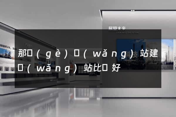 那個(gè)網(wǎng)站建網(wǎng)站比較好